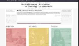 
							         Warsaw University of Technology								  
							    