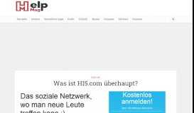 
							         Was ist HI5.com überhaupt? – HelpMag.de								  
							    