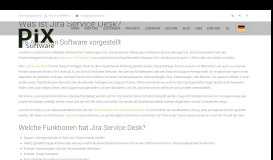
							         Was ist Jira Service Desk? Ein Überblick. - Pix Software GmbH								  
							    