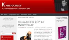 
							         Was wurde eigentlich aus MyHammer.de? | Kassenzone								  
							    