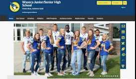 
							         Waseca Junior/Senior High School / Homepage								  
							    
