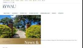 
							         Washington Adventist University and Radians College Enter New ...								  
							    