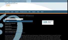 
							         Washington Health Alliance | One Health Port								  
							    