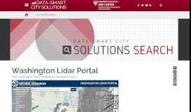 
							         Washington Lidar Portal | Data-Smart City Solutions								  
							    