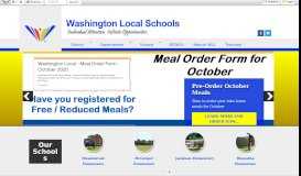
							         Washington Local Schools								  
							    