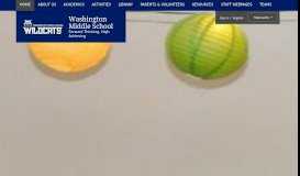 
							         Washington Middle School / Homepage - Missoula County Public ...								  
							    