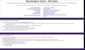 
							         Washington State Data - wagda - University of Washington								  
							    