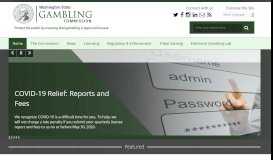 
							         Washington State Gambling Commission |								  
							    