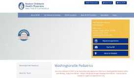 
							         Washingtonville Pediatrics - BCH Physicians								  
							    
