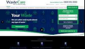 
							         WasteCare: Waste Management & Waste Disposal services								  
							    