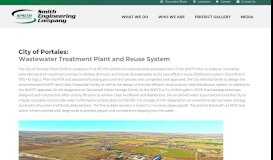 
							         Wastewater Treatment Plant – Portales, NM								  
							    