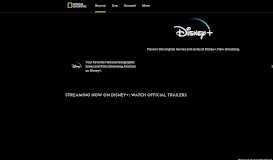
							         Watch Disney+ TV Show - Streaming Online | Nat Geo TV								  
							    