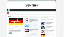 
							         Watch the Trend – Portal mit News und Trendanalysen								  
							    
