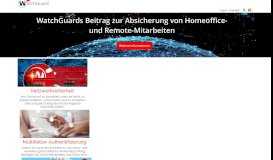
							         WatchGuard Technologies - Deutschland | WatchGuard Technologies								  
							    