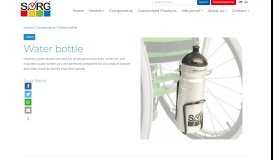 
							         Water bottle - SORG Rollstuhltechnik								  
							    