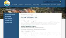 
							         Water Data Portal | Suwannee River Water Management District								  
							    