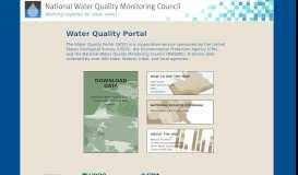 
							         Water Quality Data Home								  
							    