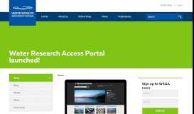 
							         Water Research Access Portal launched! | Water Services Association ...								  
							    