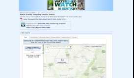 
							         Watershed Watch in Kentucky Data Portal - Kentucky Geological Survey								  
							    