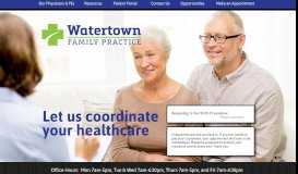 
							         Watertown Family Practice | Home								  
							    