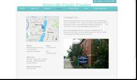 
							         Waterville Family Practice : Contact								  
							    