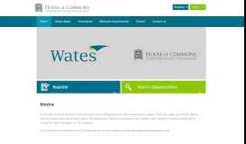 
							         Wates – Procurement Portal								  
							    