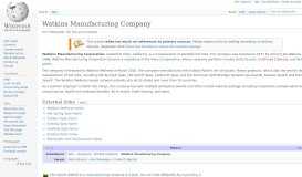 
							         Watkins Manufacturing Company - Wikipedia								  
							    