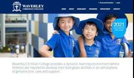 
							         Waverley Christian College								  
							    