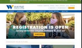 
							         Wayne Community College | Goldsboro, NC | Discover Yourself								  
							    
