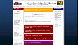 
							         Wayne County Board of Education								  
							    