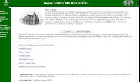 
							         Wayne County GIS Data Server								  
							    