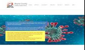 
							         Wayne County Indiana Government Home Page								  
							    