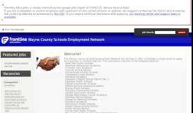 
							         Wayne County Schools Employment Network - Frontline ...								  
							    