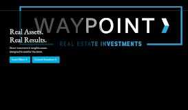 
							         Waypoint Residential | Real Estate Investment Manager | Apartment ...								  
							    