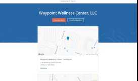 
							         Waypoint Wellness Center, LLC Scheduler | SimplePractice								  
							    