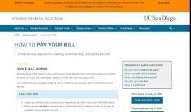
							         Ways to Pay Your Bill - TritonLink								  
							    