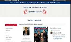 
							         Wayside Elementary - Township of Ocean School District								  
							    