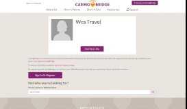 
							         Wca Travel | CaringBridge								  
							    