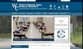 
							         WCASD / Homepage								  
							    