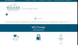 
							         WCC Prowler – Wilkes Community College								  
							    