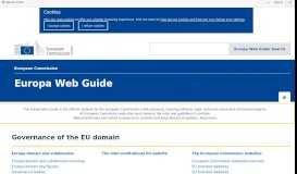 
							         WCM portal - European commission - europa.eu								  
							    