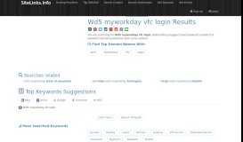 
							         Wd5 myworkday vfc login Results For Websites Listing								  
							    