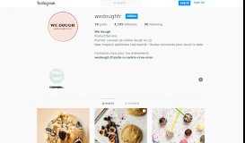 
							         We dough (@wedoughfr) • Instagram photos and videos								  
							    