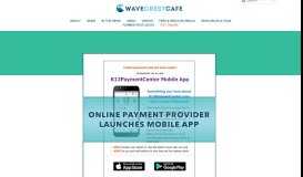 
							         We Have A New Online Payment Provider | Wavecrest Cafe Vista USD ...								  
							    