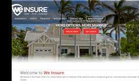 
							         We Insure Group: Homepage								  
							    