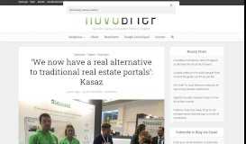 
							         'We Now Have a Real Alternative to Traditional Real Estate Portals ...								  
							    