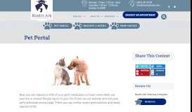 
							         We Offer Pet Portals! - Vet in Williamsburg | Noah's Ark Veterinary ...								  
							    