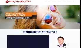 
							         Wealth Mentors | Wealth Mentors								  
							    