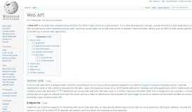 
							         Web API - Wikipedia								  
							    