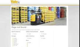 
							         Web-Based Asset Management | Yale Materials Handling - Yale Forklifts								  
							    